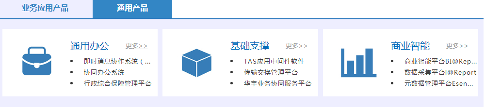 北京華宇軟件股份有限公司產(chǎn)品